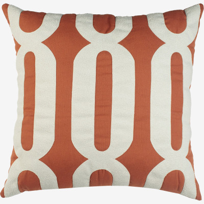 21819 - 2272 - Trio Promocional Flora - Terracota | Marfim - 45x45 cm